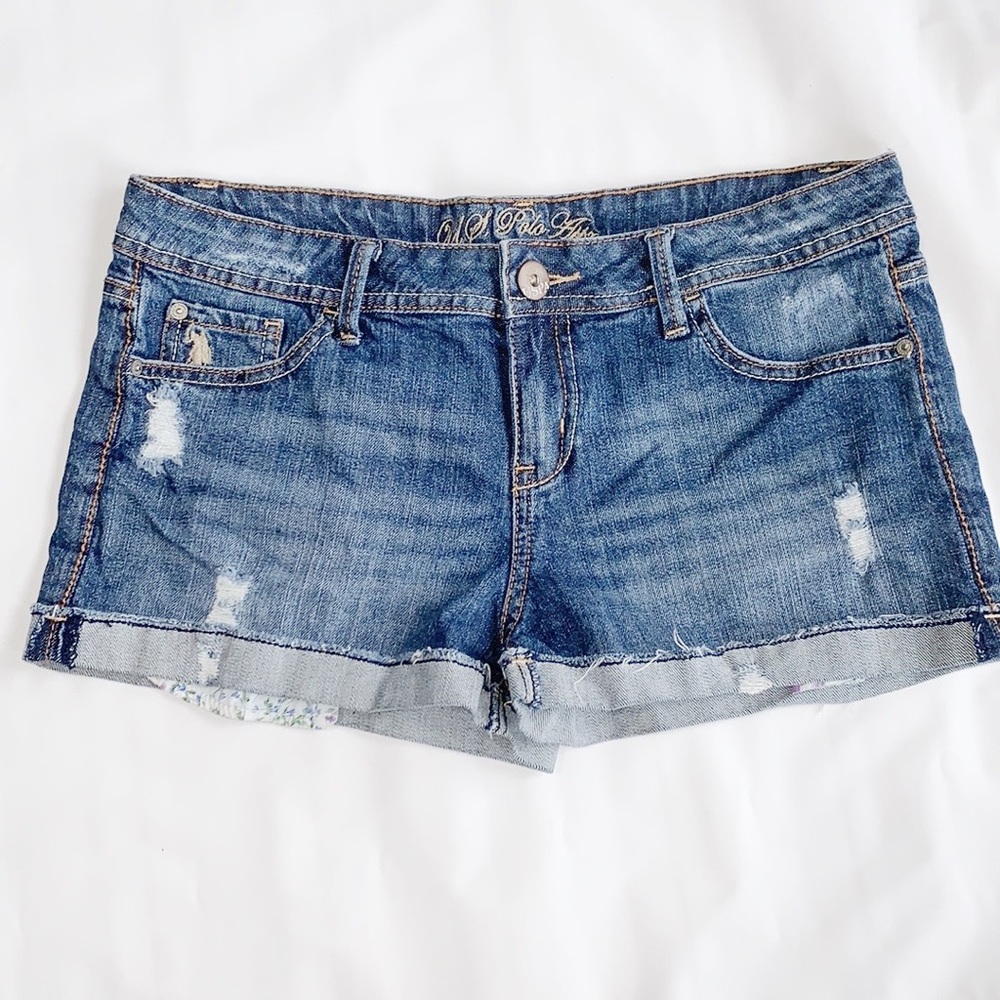 US Polo Assn | Jean Shorts Size 9/10 Blue